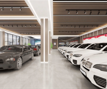 Modern Exhibition Hall-ID:516616115