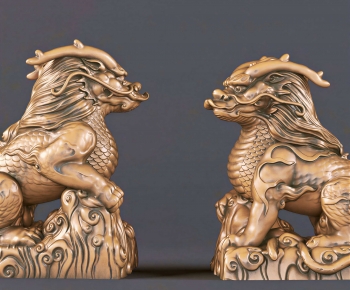 Chinese Style Sculpture-ID:595128063