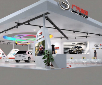 Modern Exhibition Hall-ID:607909923