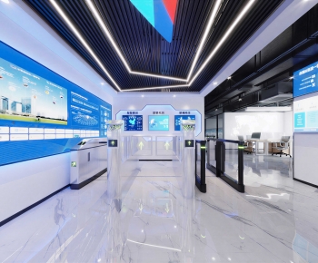 Modern Exhibition Hall-ID:874470002