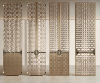 Modern Metal Screen Partition-ID:662656079