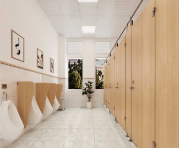 Modern Public Toilet-ID:321341042