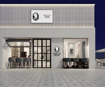 Modern Facade Element-ID:935010987