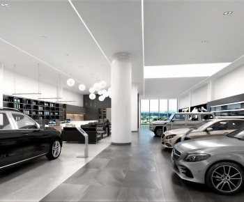 Modern Exhibition Hall-ID:461666116