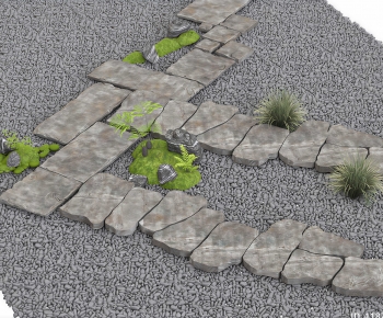 New Chinese Style Garden-ID:444760337