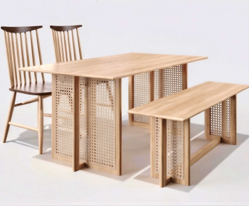 Nordic Style Dining Table And Chairs-ID:775552996