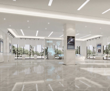 Modern Exhibition Hall-ID:990768919