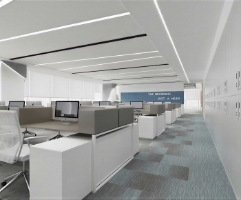 Modern Office Reception Desk-ID:241779092