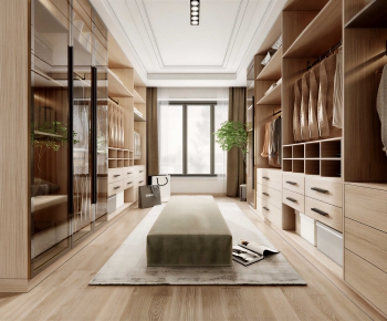 Modern Clothes Storage Area-ID:893930917