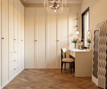 Modern Clothes Storage Area-ID:336431982
