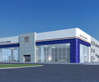 Modern Appearance Of Commercial Building-ID:331665043