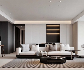 Modern A Living Room-ID:294168955
