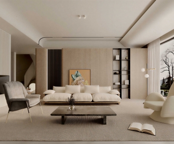 Modern A Living Room-ID:952234983