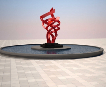 Modern Sculpture Sketch-ID:348788985