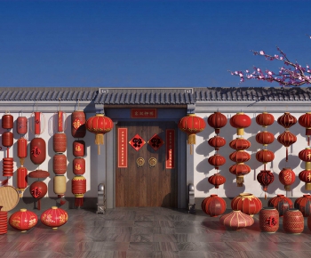 Chinese Style Facade Element-ID:968823918