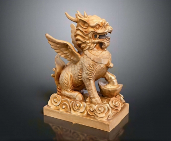 New Chinese Style Sculpture-ID:801888946