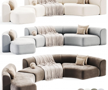 Modern Curved Sofa-ID:539572953