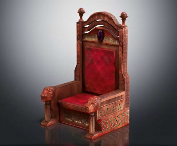 European Style Single Sofa-ID:159846078