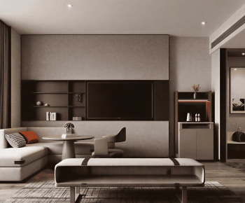 Modern A Living Room-ID:754563092