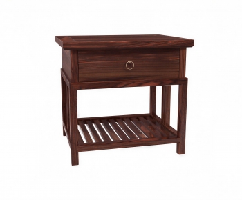 New Chinese Style Bedside Cupboard-ID:835345035