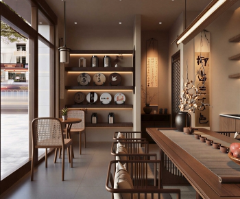 New Chinese Style Teahouse Tea House-ID:781959068