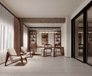 New Chinese Style Study Space-ID:347973119