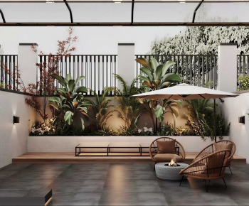 Modern Courtyard/landscape-ID:499649089