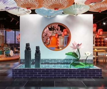 New Chinese Style Garden-ID:877239946