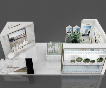 Modern Exhibition Hall-ID:518912081