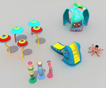 Modern Equipment For Children-ID:546544085