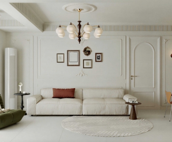 French Style A Living Room-ID:454116117