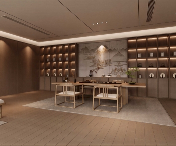 New Chinese Style Tea House-ID:388104921