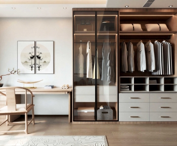 Modern Clothes Storage Area-ID:946113115