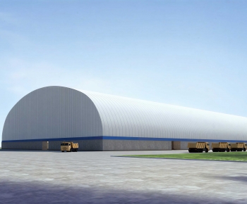 Modern Industrial Building-ID:298846962