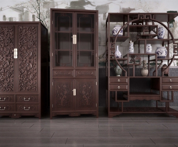 Chinese Style Antique Rack-ID:418061972