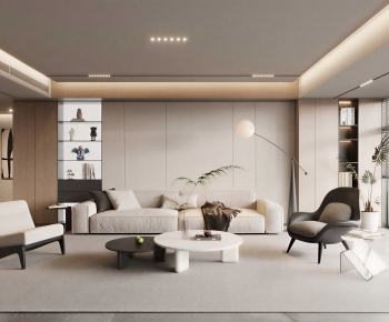 Modern A Living Room-ID:620515115