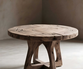 Wabi-sabi Style Coffee Table-ID:719109068