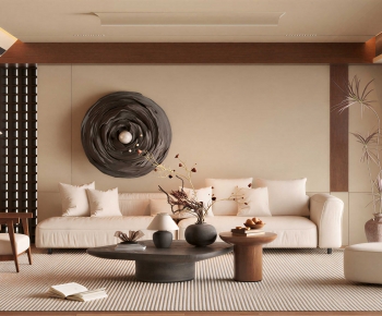Modern A Living Room-ID:534554003