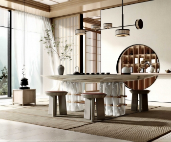 New Chinese Style Tea House-ID:292496929