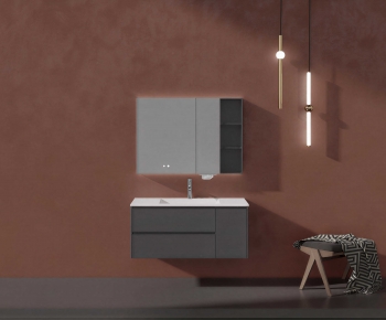 Modern Bathroom Cabinet-ID:770775084
