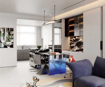 Modern A Living Room-ID:788054943