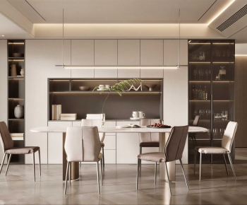 Modern Dining Room-ID:669780027