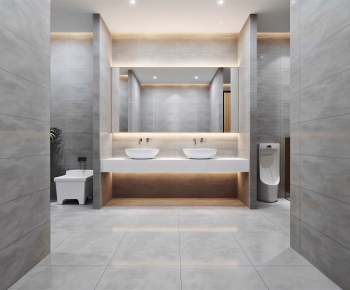Modern Public Toilet-ID:132355937