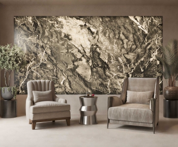 Modern Single Sofa-ID:297314885