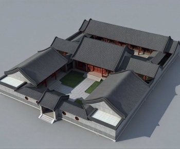 New Chinese Style Residential Building-ID:152951003