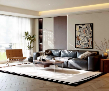 Modern A Living Room-ID:854996928