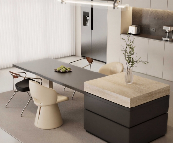 Modern Dining Table And Chairs-ID:616049057