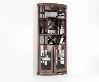 Simple European Style Wine Cabinet-ID:580128916