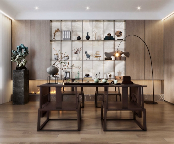 New Chinese Style Tea House-ID:519330982