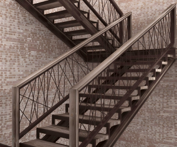 Industrial Style Staircase-ID:450038925
